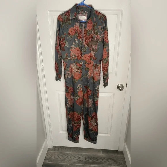 Anthropologie Fiona Utility Jumpsuit - Picture 2 of 3